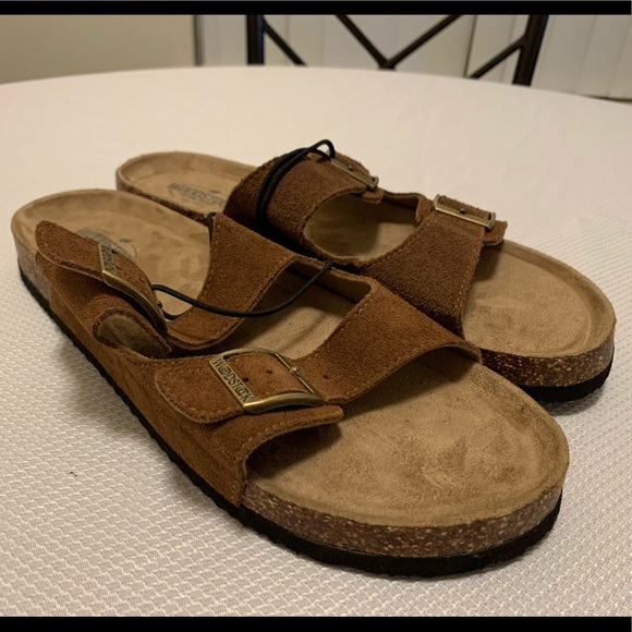 Woodstock Other - Woodstock Mens Bert Sandals Suede Leather 11 NWOT